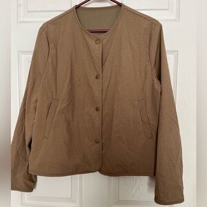 FEMAD Lightweight Brown Quilted Women's Jacket Size 2xl/30